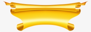 Gold Ribbon Banner Png - Free Transparent PNG Download - PNGkey