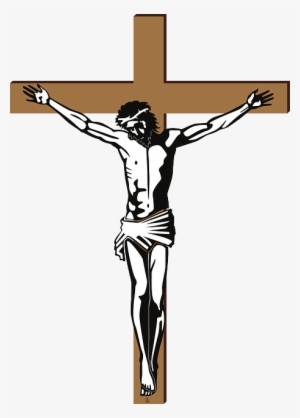 Symbol, Cross, Christian, Religion, Christ, Jesus - Jesus On The Cross Symbol #94952