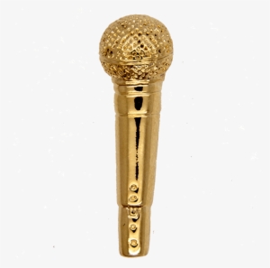 Gold Microphone Png - Gold #95328