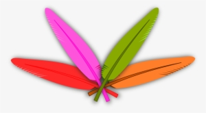 Feather Watercolor Painting Bird Green - Turkey Feathers Clipart #95591