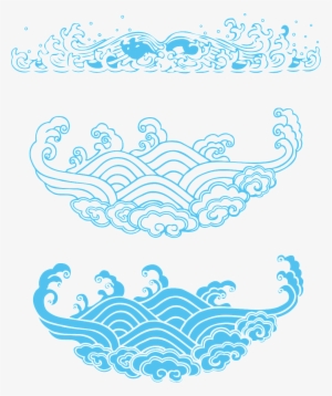 Blue Lace Png Element - Old School Tattoo Blue #95690