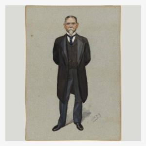 John Milton Hay, Watercolor Portrait By Sir Leslie - Gentleman #95783