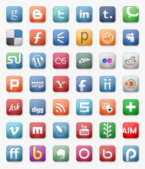 Free Icons Png - Social Media Icons #95886