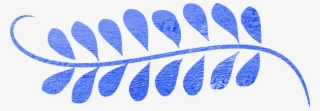 Hojas Azul Png #95964