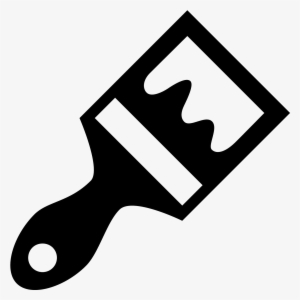 Brush Icon Vector - Paintbrush Icon #95980