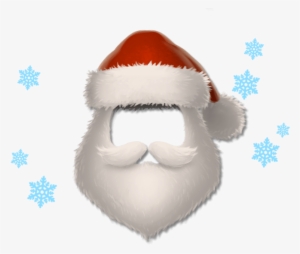 Helm Xmas15 Santa - Santa Claus Hair Png #96068