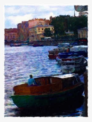 River Boat - Painting #96160