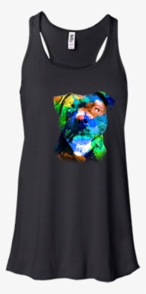 Watercolor Pit Bull - Shirt #96278
