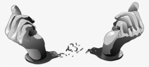 Broken Handcuffs Png Clip Black And White Library - Broken Handcuffs Png #96611