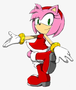 Sonic Channel Sketch Amy Rose - Amy Rose - Free Transparent Png 