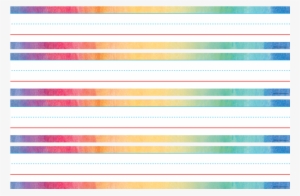 Tcr20874 Watercolor Sentence Strips Image - Colorfulness #96774