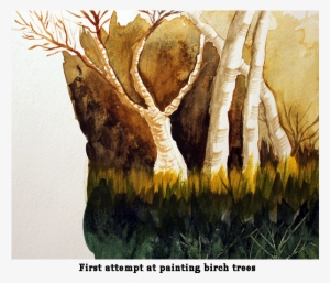 Birchtrees - - Painting #96865
