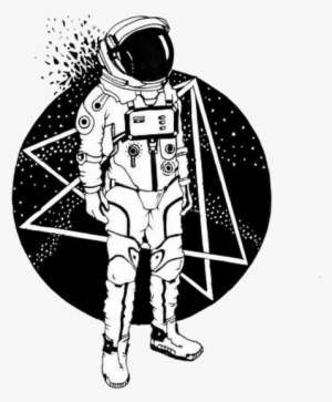 Astronaut Space Universe Universetumblr Black Aesthetic - Imagens De Tela De Fundo Astronautas #97009