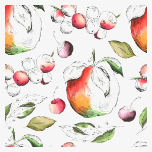 This Backgrounds Is Fruit Apple Cartoon Transparent - Pfirsich-ruhestands-party Einladung #97102