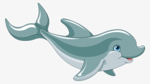 Dolphin Png Hd Png Image - Dolphin Cartoon Png #97343