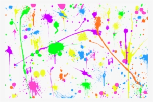 Neon Paint Splatter Png #97358