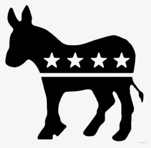 Clipart Clipartblack Com Animal - Democratic Party Logo Black And White #97732