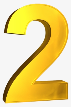 3d Number 2, 3d Letters, 3d Fonts - Number #97763