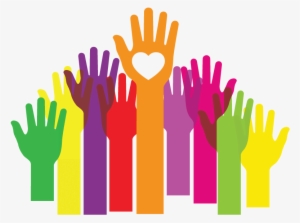 Hands Up Clipart Png - Hands To Larger Service #97765