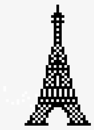 Pixel Eiffel Tower - Pixel Art Tour Eiffel #97813