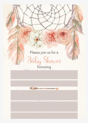 Error Message - Pink Bohemian Baby Shower #97979