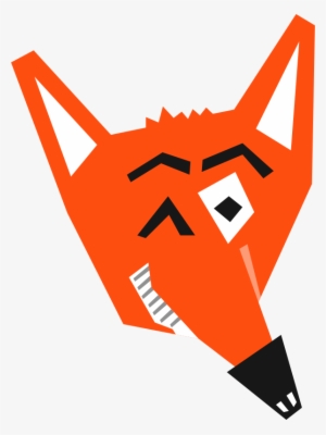 Smart Fox Face - Fox Face Png #97980