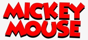 Mickey Mouse Vector Free Png Free Download - Mickey Mouse Name Png #98045