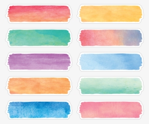 Tcr20873 Watercolor Labels Image - Watercolor Painting - Free ...