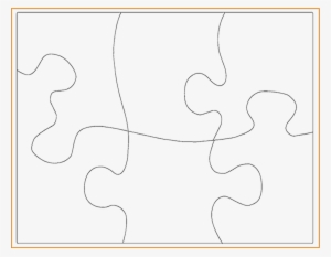 Created With Raphaël - Jigsaw Puzzle 6 Pieces Png #98466