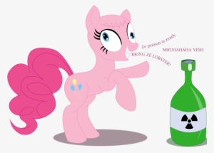 Ze Poison Is Ready Ngze Lobster Mhuhahaha Yesh Bring - Mlp Base Pegasus Pinkie Pie #98507