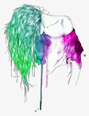 Report Abuse - Drawing Of A Girls Back #98636