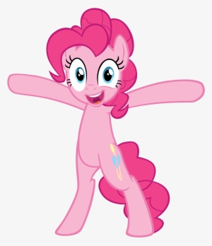 Pinkie Pie Wanna Hug You By Lazy Joe-d52lvr6 - Mlp Pony Standing Up #98677