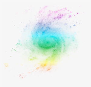 Rainbowswirl Swirl Galaxy Fantasy Rainbow - Işıklar Png #98885