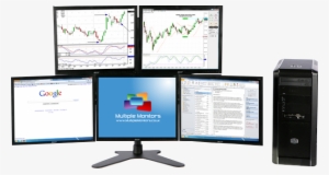 Looking To Buy A New Trading Computer I Feel Your Pain - Multiple Screen Png #99441