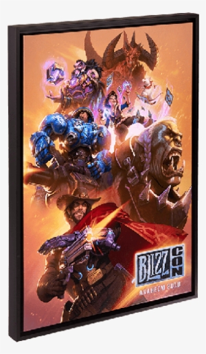 Limited Edition Blizzcon 2018 Framed Print - Pc Game #99875