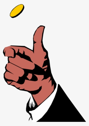 Coin Toss Heads Or Tails - Coin Flip Png #99943