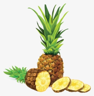 Vector Library Stock Pinapple Vector - Pineapple Juice In A Glass #900386
