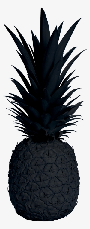 Home - Pineapple Transparent Black #900513