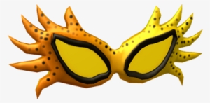 Orange Crazy Glasses - Roblox #900538