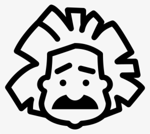 Скачать Бесплатно В Png И Векторе - Einstein Icon #900733