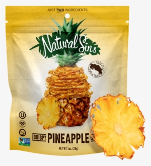 Crispy Pineapple Chips - Natural Sins - Crispy Pineapple Chips - 1 Oz. #901109