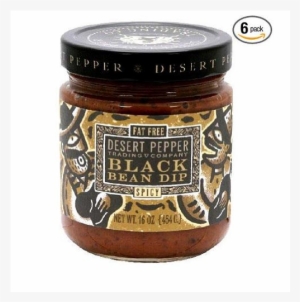 Pallet Gourmet Grocery Customer Returns Thinkthin Png - Desert Pepper Black Bean Dip 16 Oz (pack Of 6) #901353