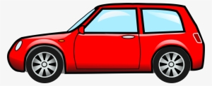 Clipart - Car-red Clipart - Red Car Png Clipart - Free Transparent PNG ...