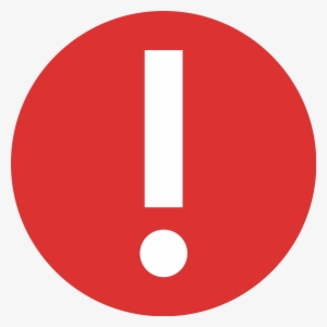 Open - Exclamation Flat Icon Png #901721