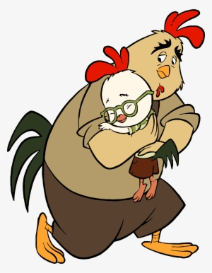 Chicken Little Buck Cluck Hug Clipart Png - Buck Cluck Chicken Little #902639