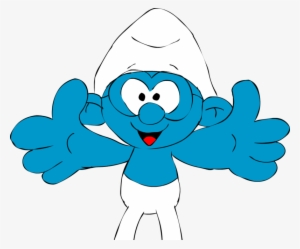 Brainy Smurf Png Image - Smurfs Hug Cartoon #902669