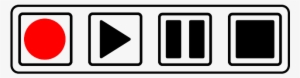 Why The Stop Button Disappeared - Play Pause Record Icons #902945