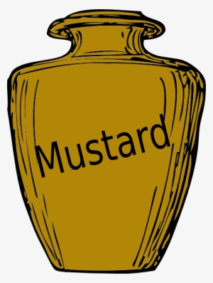 Mustard Clip Art - Jar Clip Art #903176