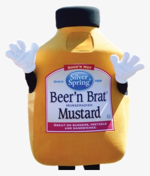 Colonel Mustard - Silver Spring Beer'n Brat Horseradish Mustard - 9.5 #903387