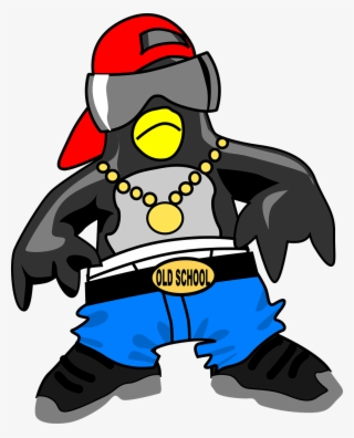 Rap Penguin - Clip Art Rapper #903454